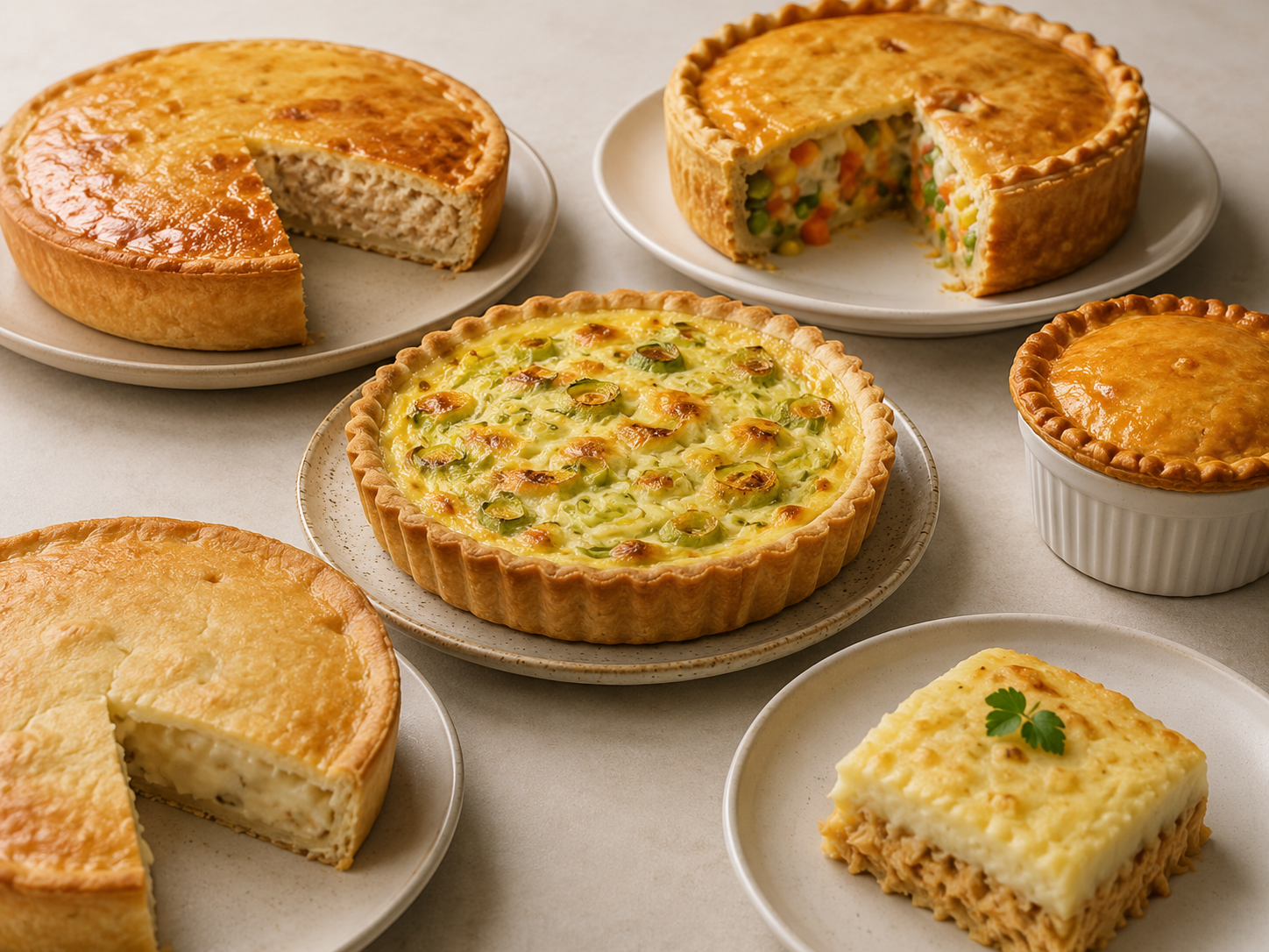 Tortas e quiches